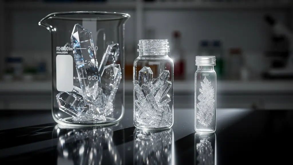 Représentation symbolique de la caractérisation multi-échelle des nanomatériaux