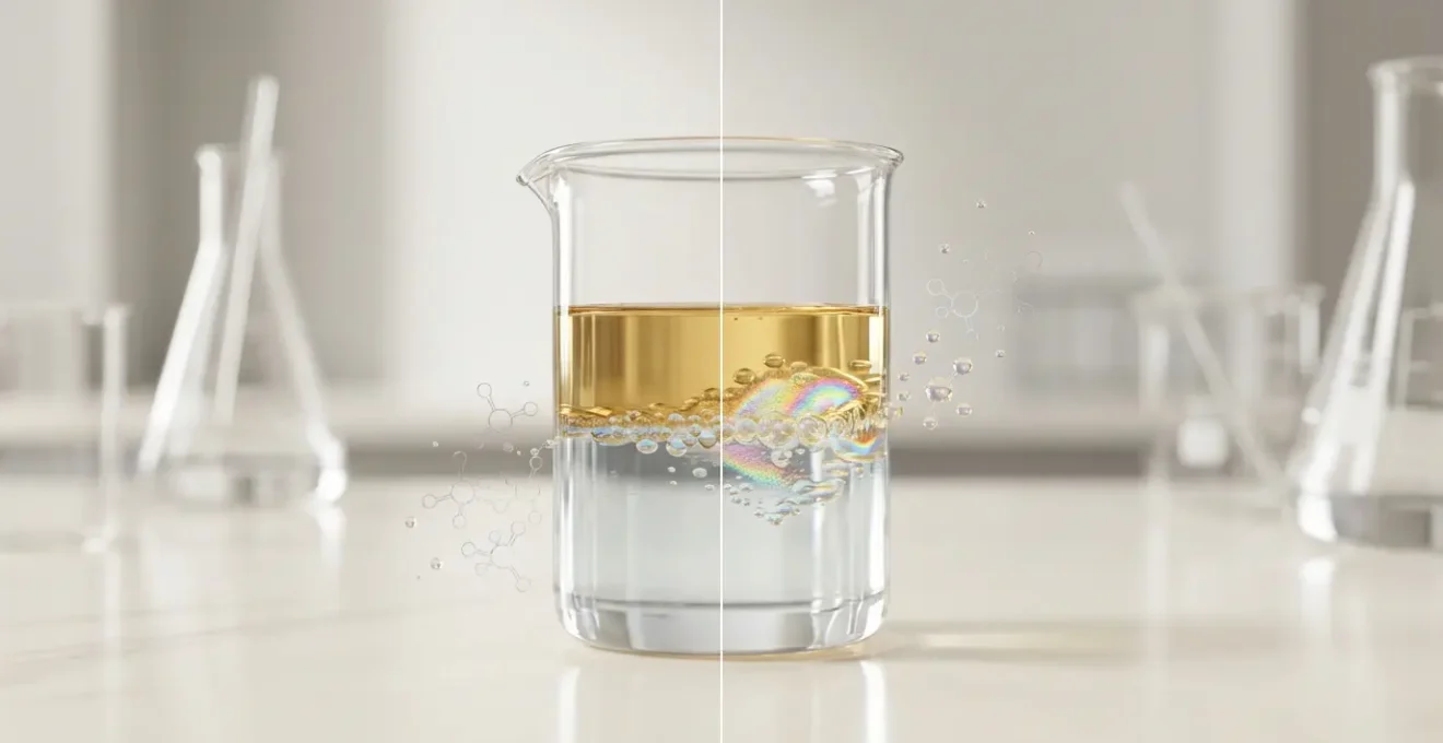 Visualisation du coefficient de partage LogP pour le choix du vecteur lipidique