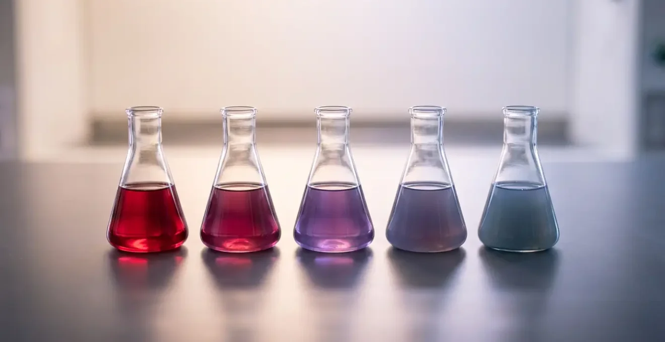 Représentation schématique des forces de répulsion et d'attraction entre nanoparticules d'or en solution